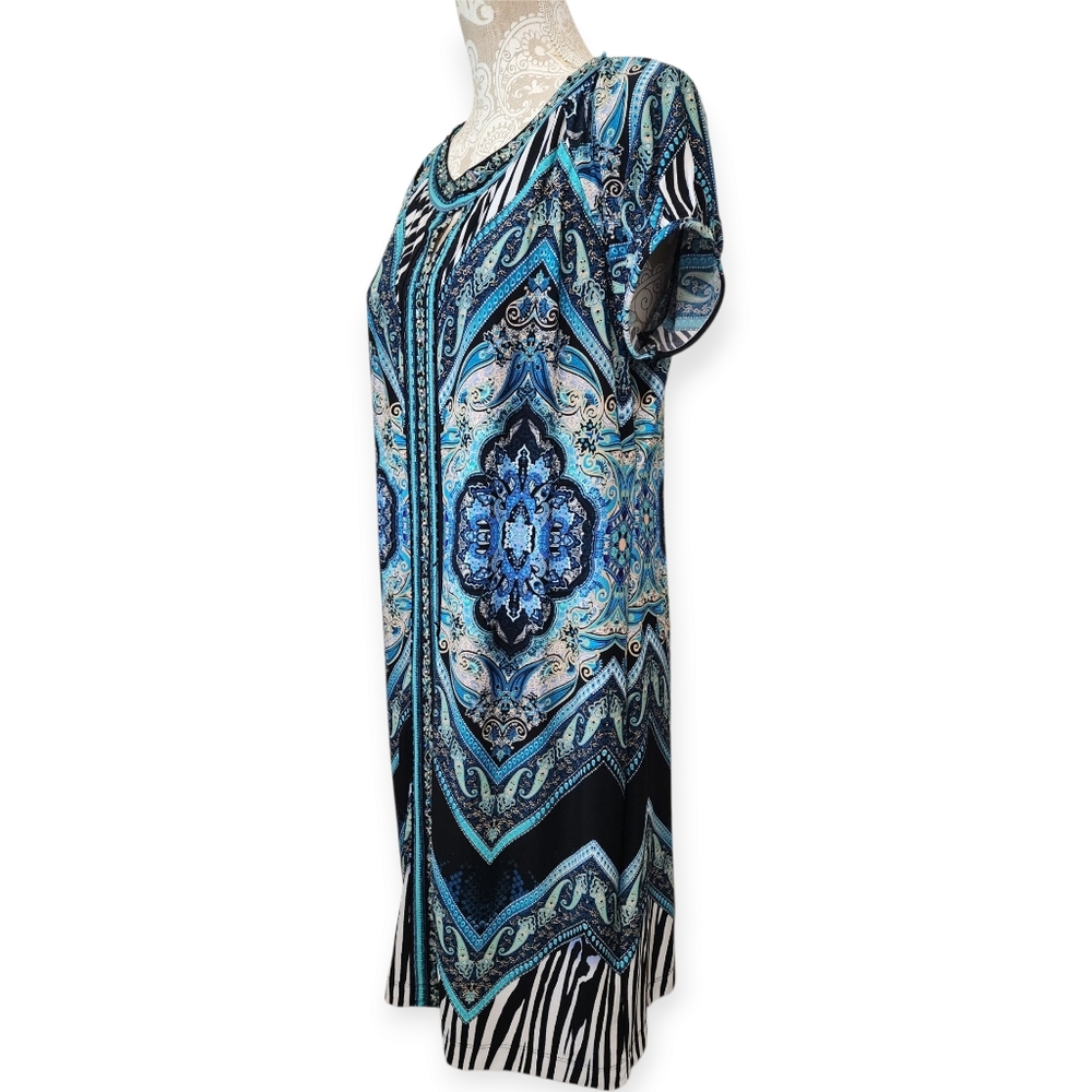 Apt. 9 Beaded Shift Dress Size Large